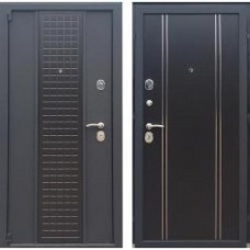 Входная дверь - Модерн Чёрный шёлк К13 венге